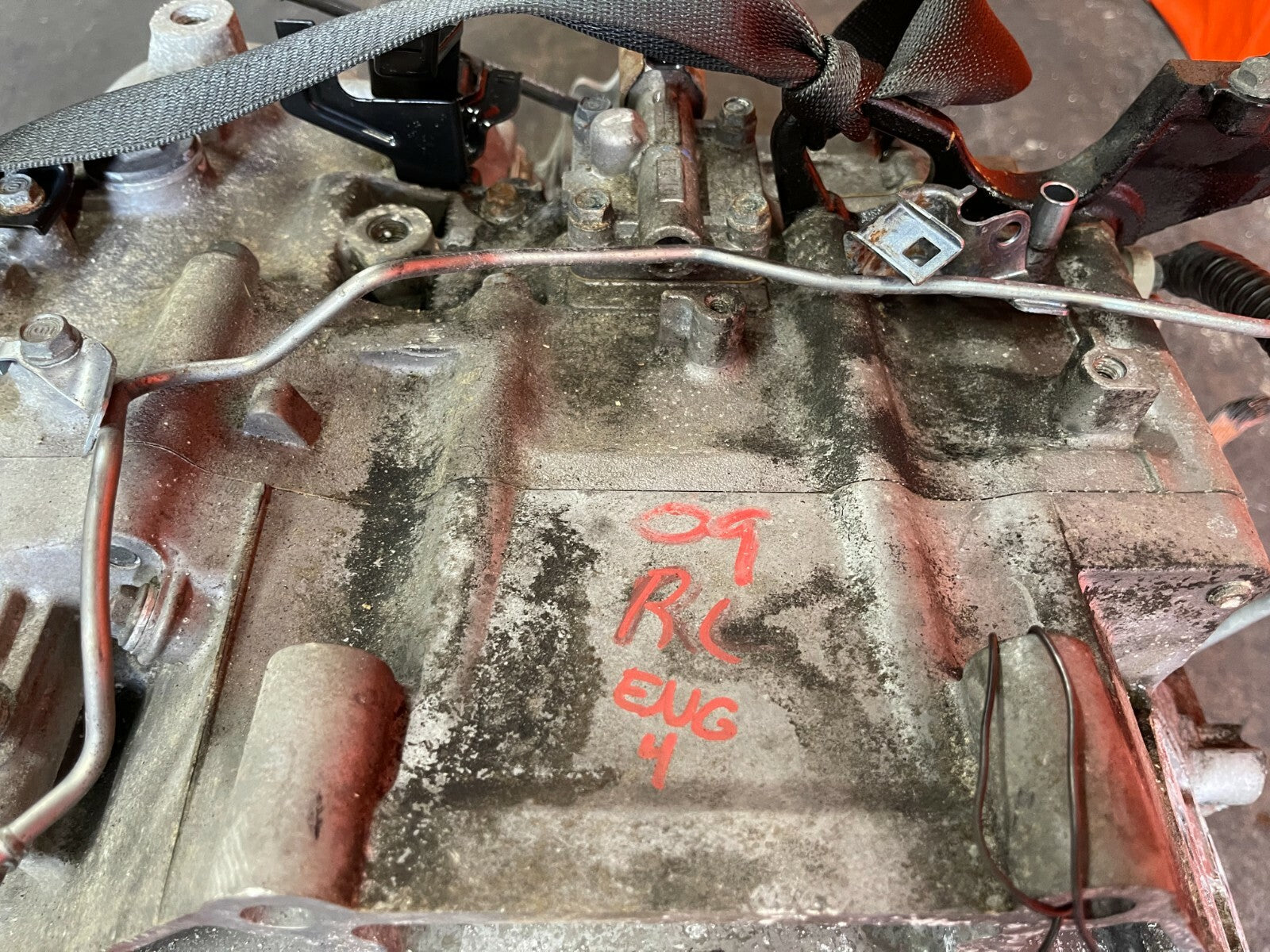 09 10 ACURA RL   AUTOMATIC TRANSMISSION W/ TRANSFER CASE   20021 RJB L00   OEM9