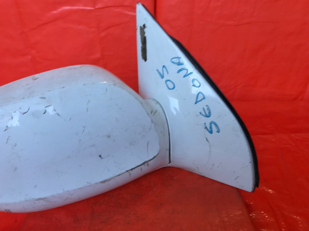 OEM 2004 2005 KIA SEDONA PASSENGER RIGHT SIDE VIEW MIRROR   7 PIN   WHITE  4