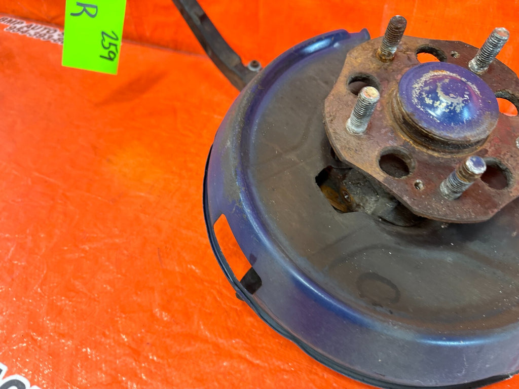 97 01 HONDA PRELUDE   PASSENGER RIGHT REAR   SPINDLE KNUCKLE HUB   OEM #2596