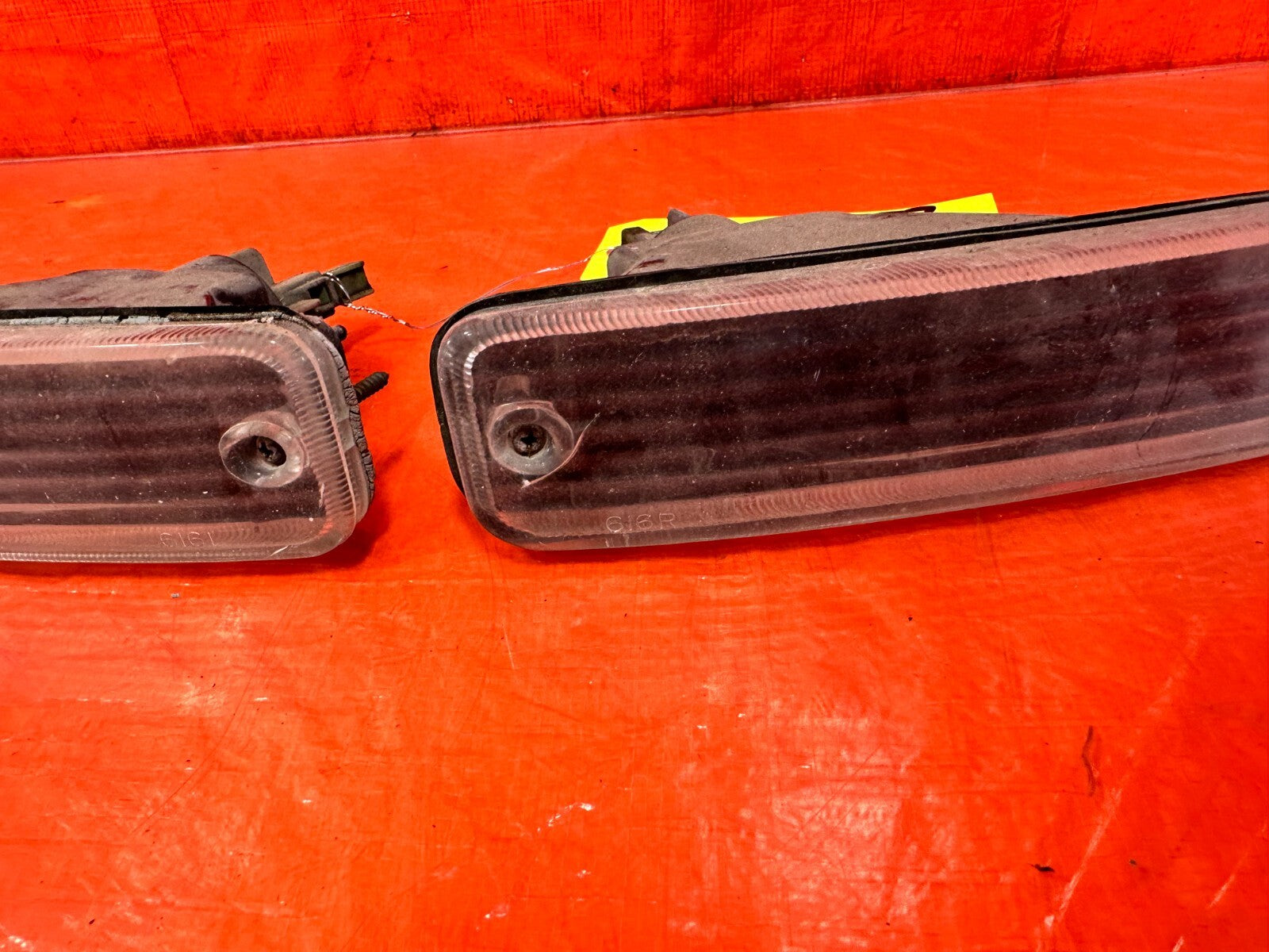 88 89 HONDA CRX   AFTERMARKET FRONT BUMPER LIGHTS   #2773