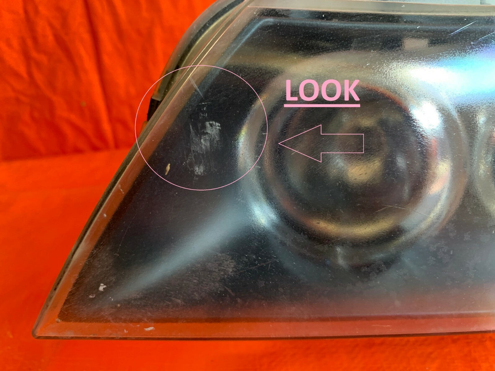 OEM 2006 2007 2008 BMW E90 335i 328i DRIVER LEFT ADAPTIVE HID HEADLIGHT   FLAWS!1