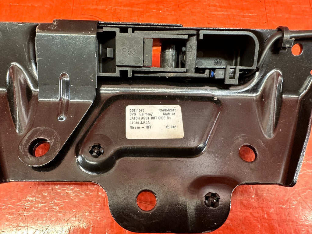 09 15 INFINITI G37 CONVERTIBLE TOP LATCH   RIGHT SIDE   97080 JJ50A OEM #2321