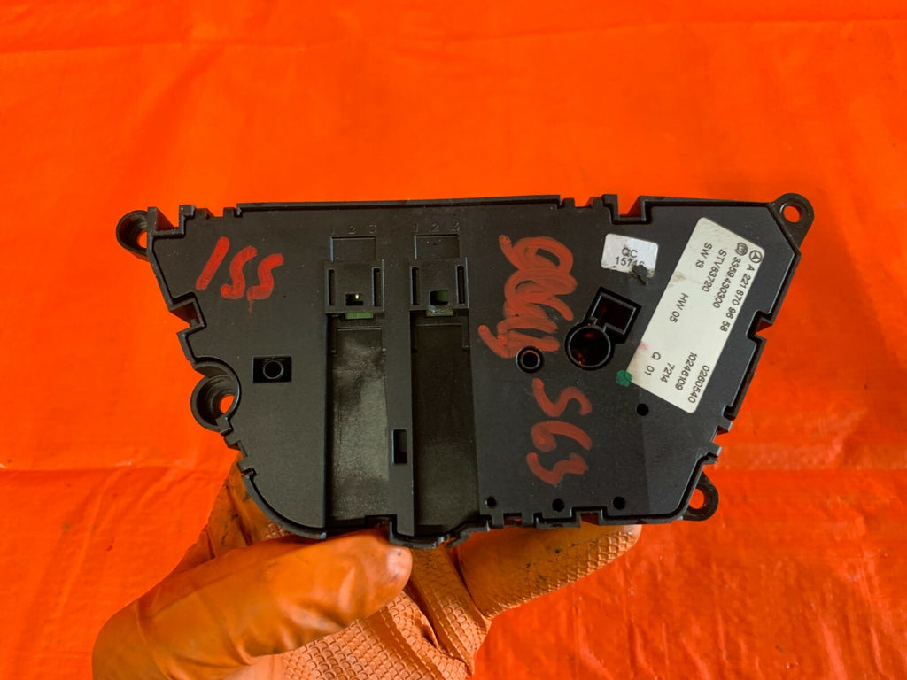 07 09 MERCEDES S CLASS W221 S550   DRIVER LEFT REAR SEAT SWITCH OEM OE 3