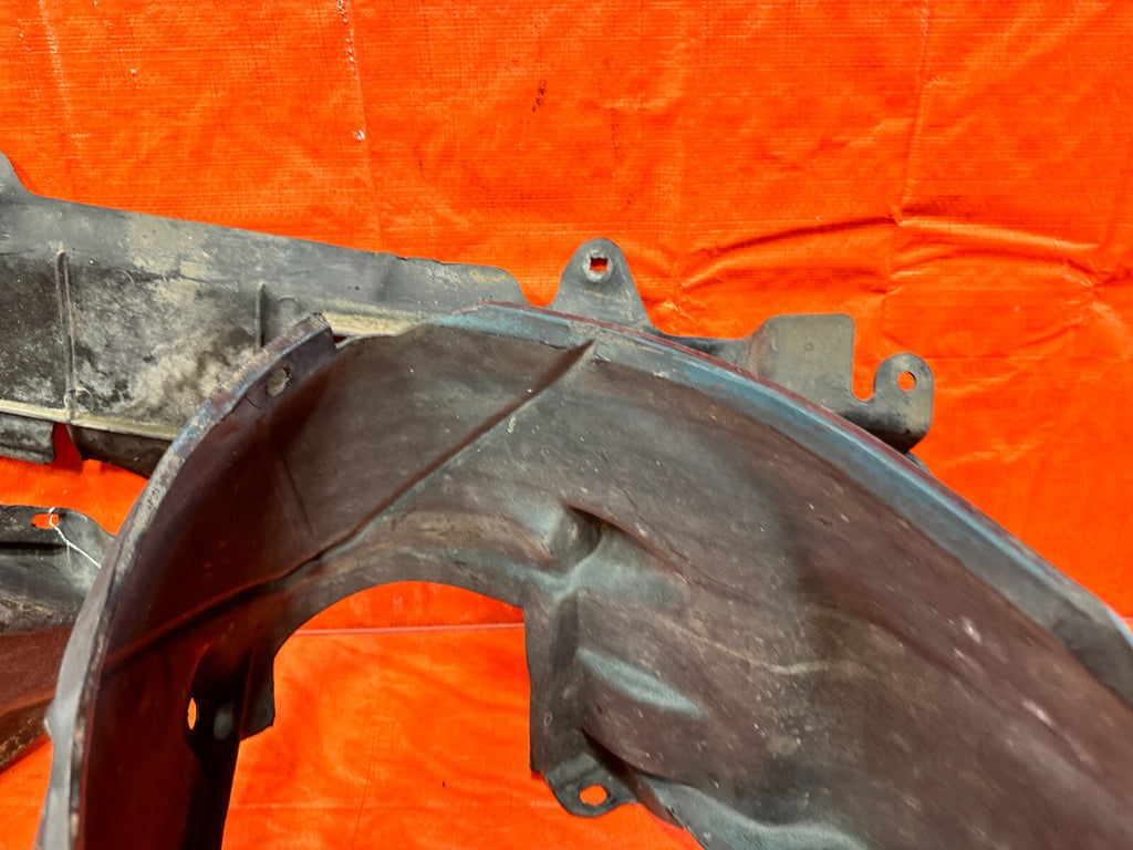 93 97 HONDA DEL SOL   FRONT LEFT RIGHT CENTER   FENDER LINER SPLASH SHIELD OEM5