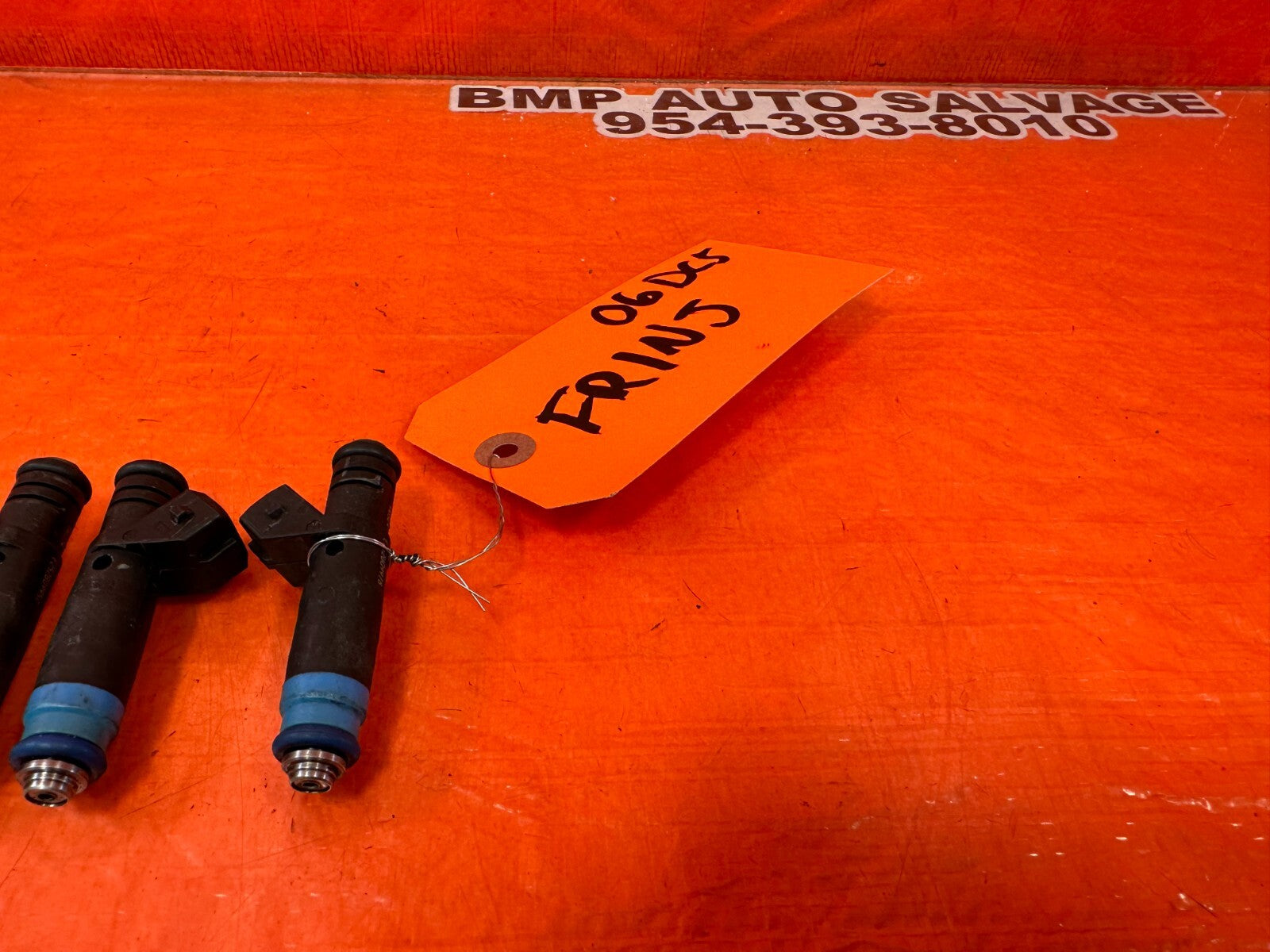 02 06 ACURA RSX   SET OF 4 AFTERMARKET FUEL INJECTORS   PART # E252B09966 #06DC52