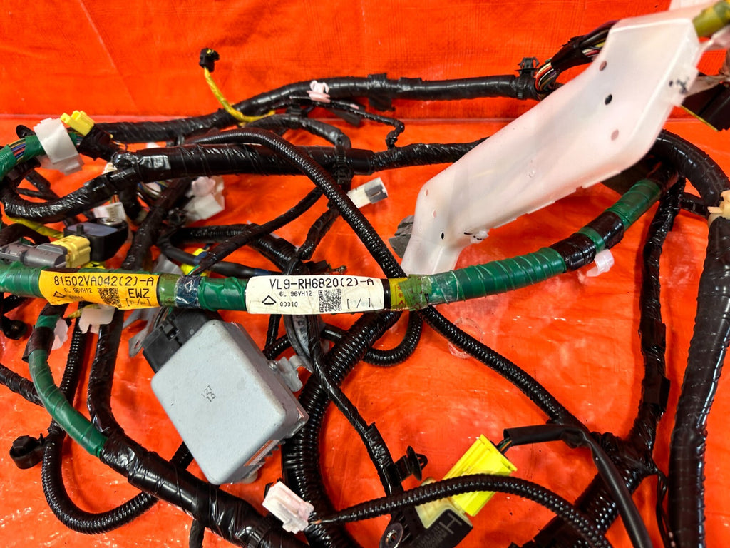 2017 SUBARU WRX STI   REAR / TAIL LIGHT LAMP WIRING HARNESS WIRE LOOM   OEM 2668