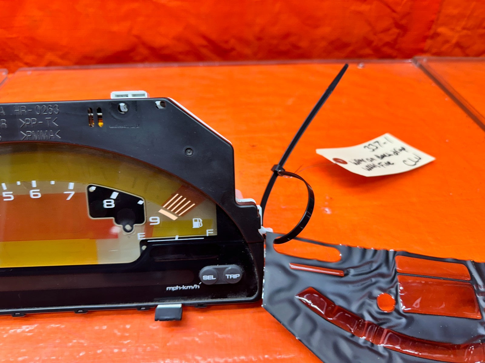 00 03 HONDA S2000 AP1 2.0L INSTRUMENT GAUGE CLUSTER SPEEDOMETER TACHOMETER 3378
