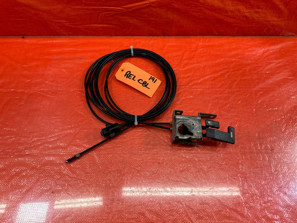 96 00 HONDA CIVIC 2D COUPE   FUEL AND GAS RELEASE CABLE W/ PULLEY LEVER OEM #19110