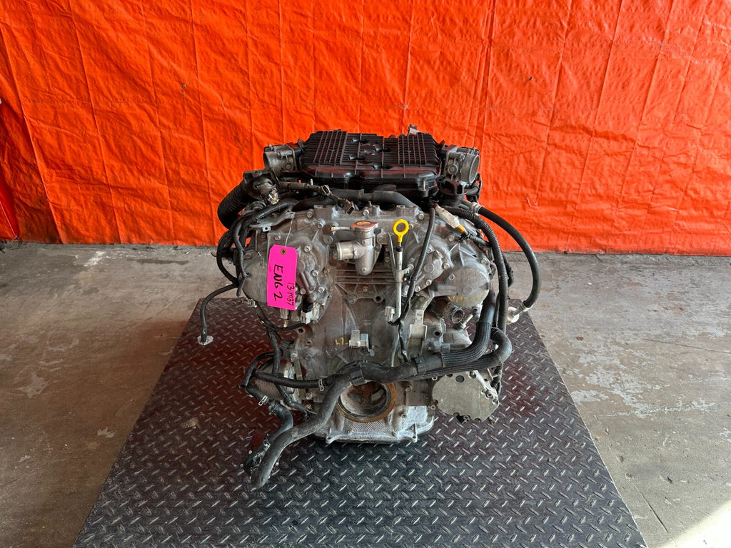 2012 12 INFINITI M35H M35 HYBRID   ENGINE MOTOR LONG BLOCK ASSEMBLY   OEM3