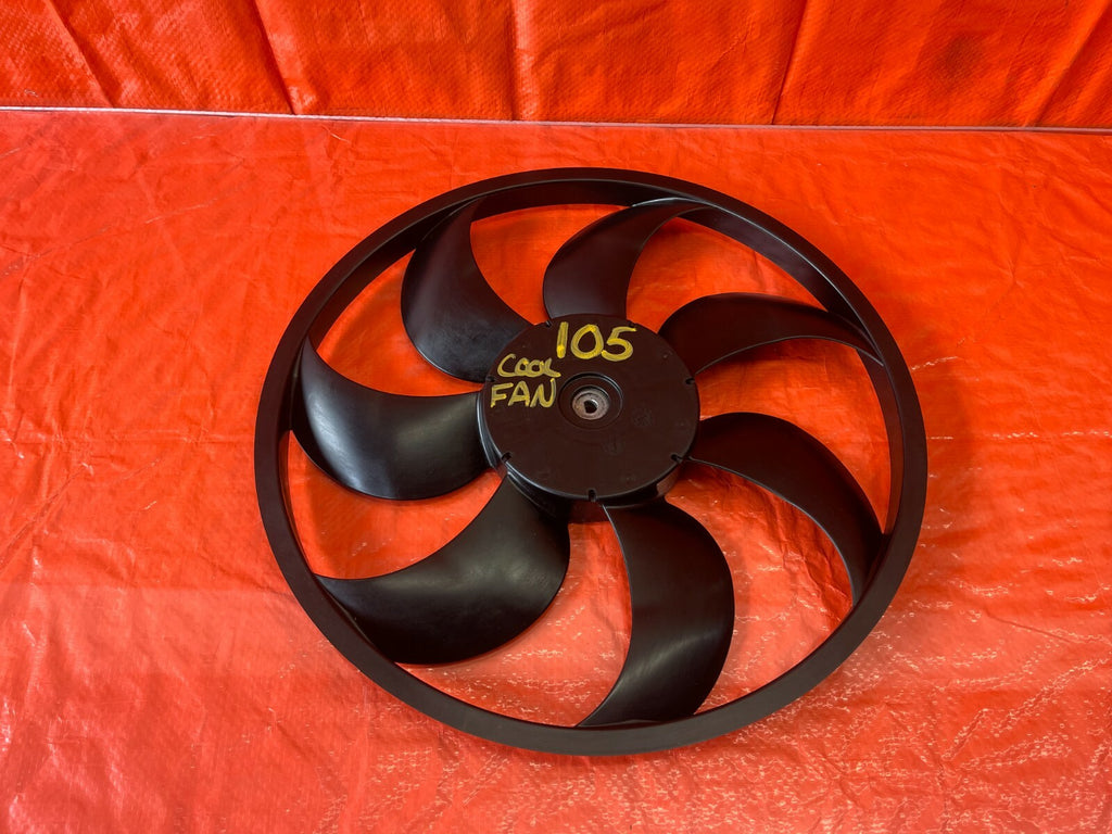 14 20 INFINITI Q50 17 20 Q60 RADIATOR COOLING FAN   LEFT SIDE   7 BLADE OEM #1050