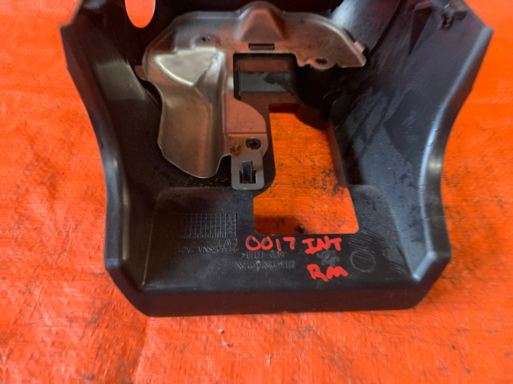 OEM 2010 HONDA CIVIC SI COUPE   KEY IGNITION STEERING COLUMN COVER   BLACK9