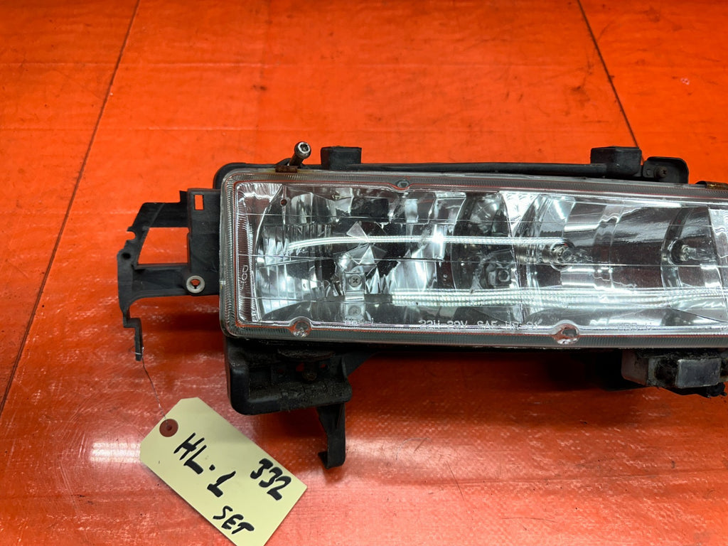 92 96 HONDA PRELUDE STANLEY HEADLIGHTS PAIR LEFT RIGHT FACTORY OEM #33212