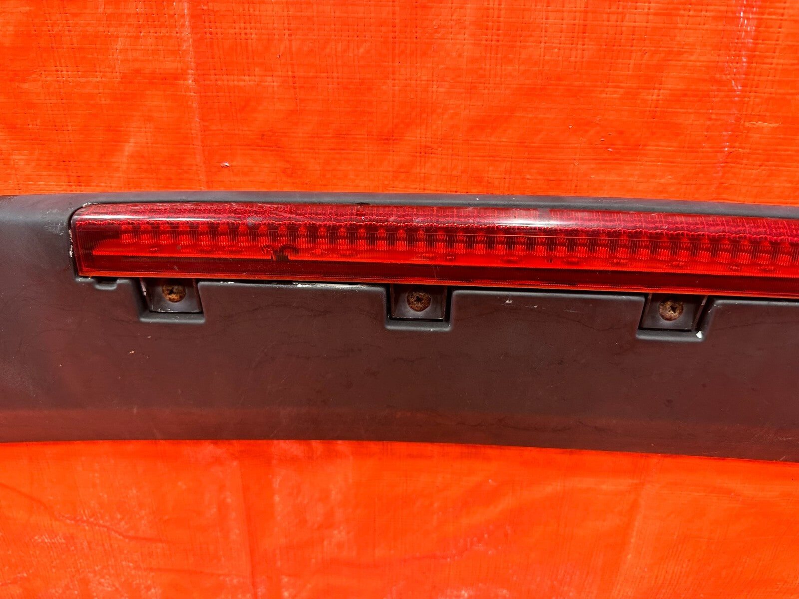 94 97 ACURA INTEGRA 2D   GS R MODEL   REAR WING SPOILER DECK LID TRIM   OEM #27410