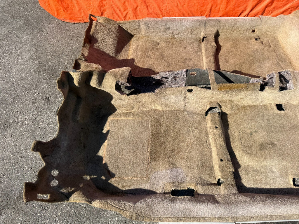 97 01 HONDA PRELUDE   INTERIOR FLOOR CARPET RUG MAT   TAN IN COLOR    OEM #32310