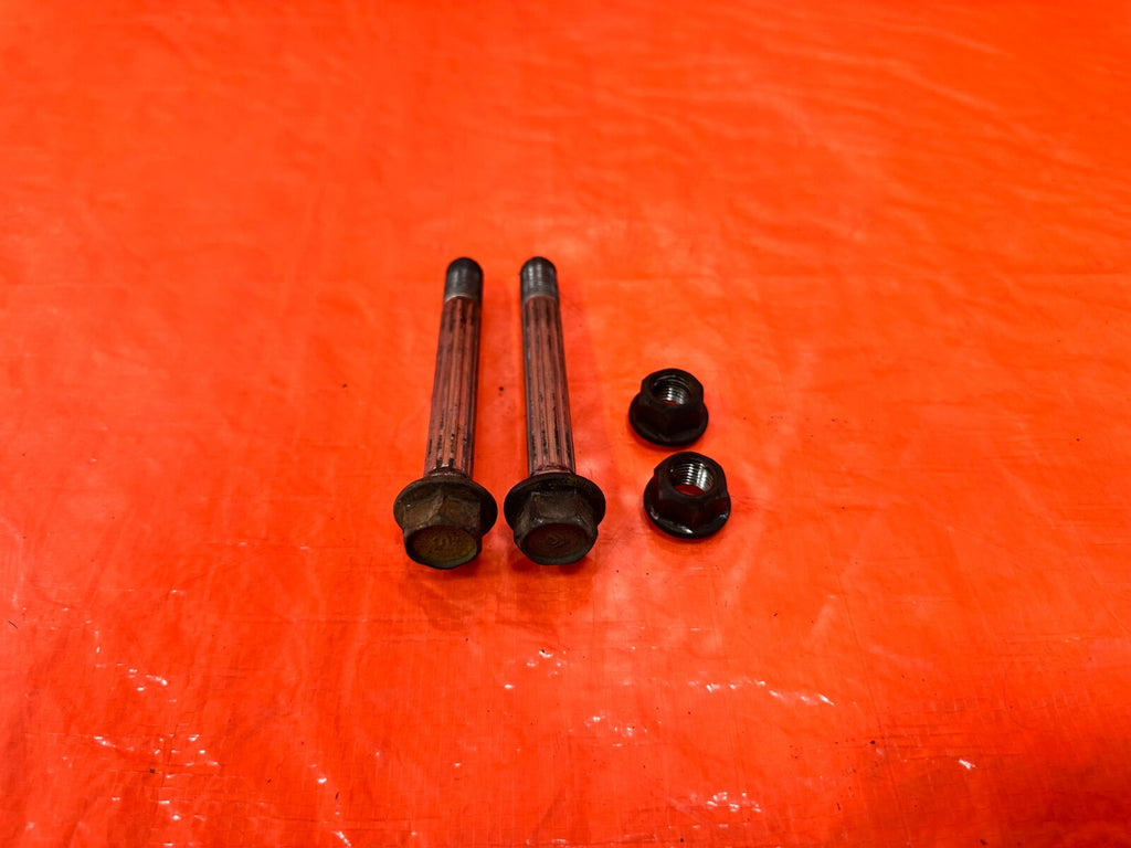 09 14 ACURA TSX   LEFT AND RIGHT FRONT SHOCK STRUT FORK BOLTS   OEM FACTORY #2791