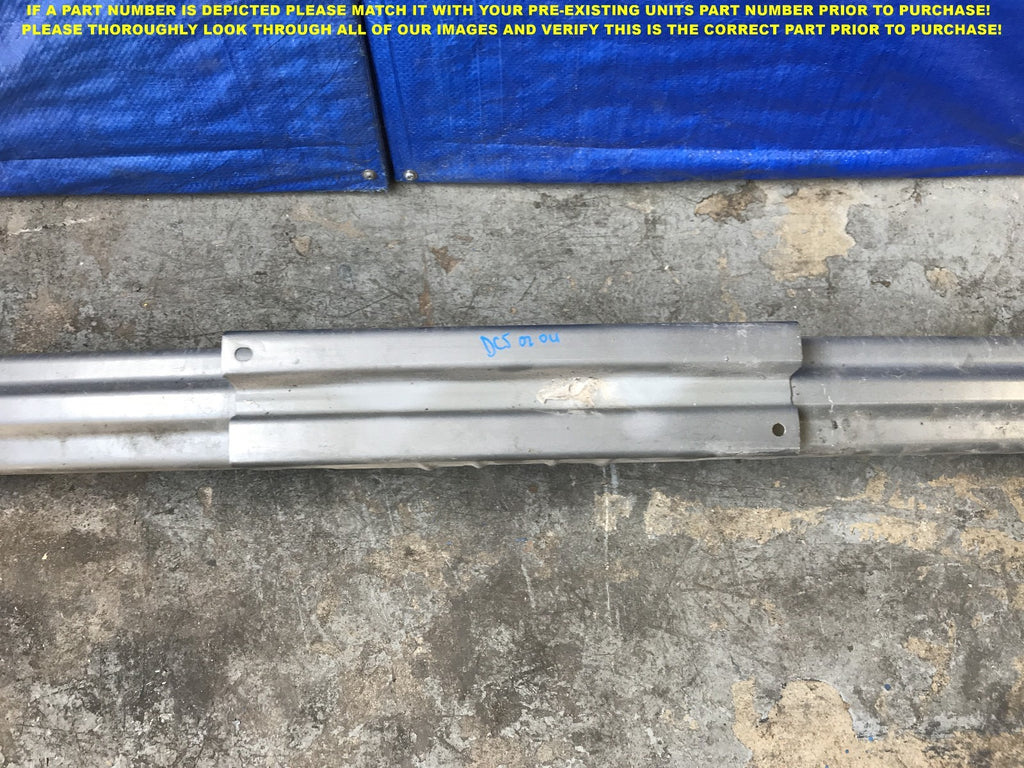 OEM 2002 2003 2004 ACURA RSX TYPE S REAR CRASH BEAM REINFORCEMENT BAR RE #0002