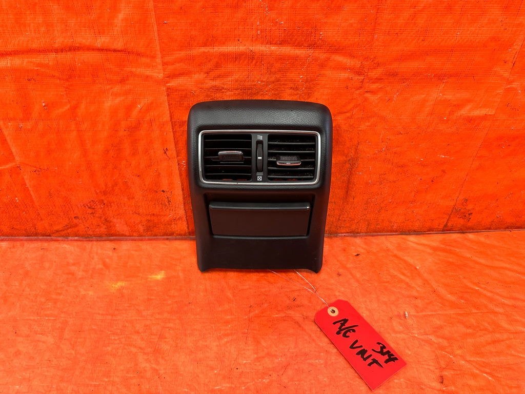 14 18 INFINITI Q50   REAR ARM REST CENTER CONSOLE AC VENT   BLACK OEM #3140