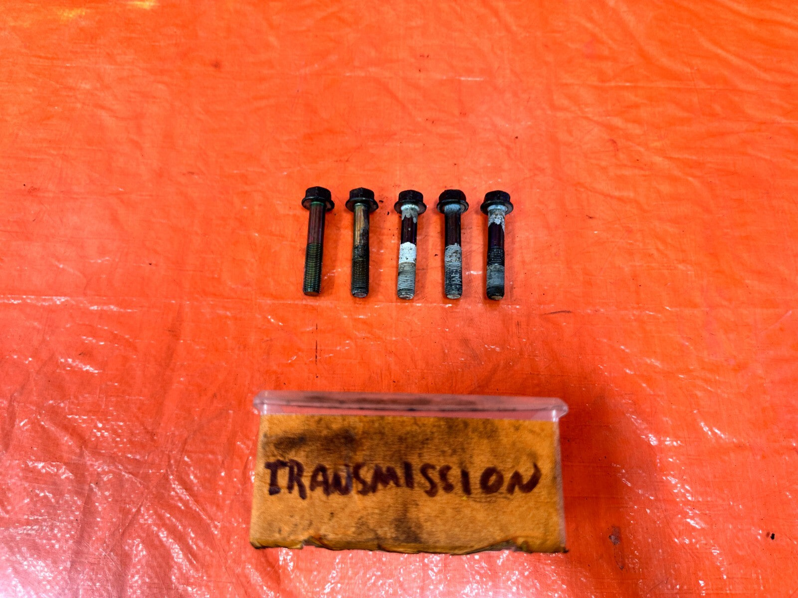 93 97 HONDA DEL SOL 92 95 CIVIC   TRANSMISSION BELL HOUSING BOLTS HARDWARE 2950