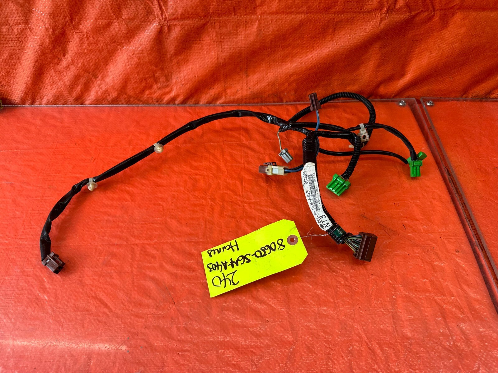 02 04 ACURA RSX HVAC AIR CONDITIONING AC SUB HARNESS   80650 S6M A40   OEM #2400