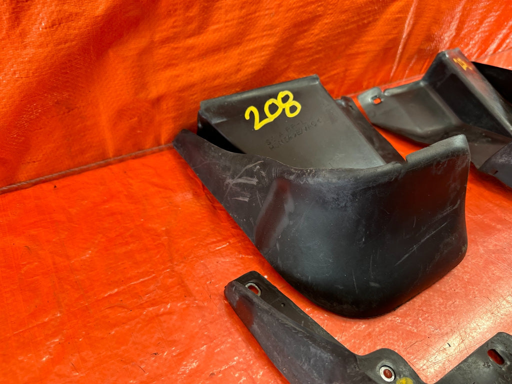 96 98 HONDA CIVIC 2D COUPE FACTORY MUD FLAPS SPLASH GUARDS FRONT & REAR OEM #20813