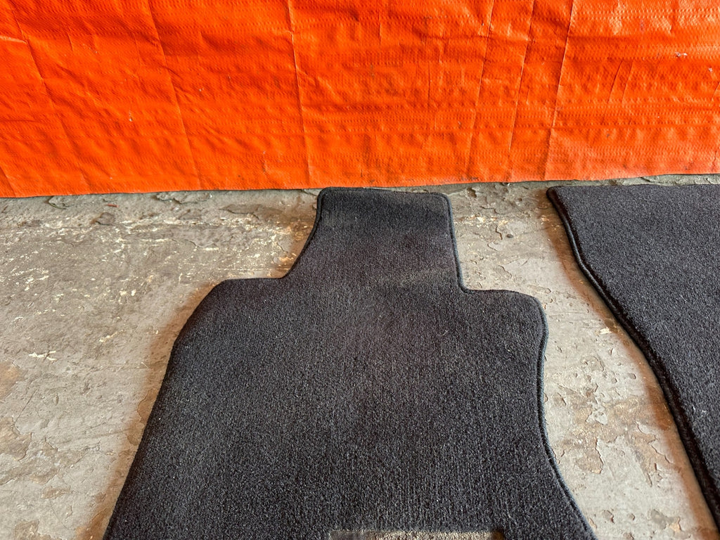 17 20 INFINITI Q60   FLOOR MAT SET   BLACK COLOR   LEFT RIGHT FRONT REAR OEM 2007