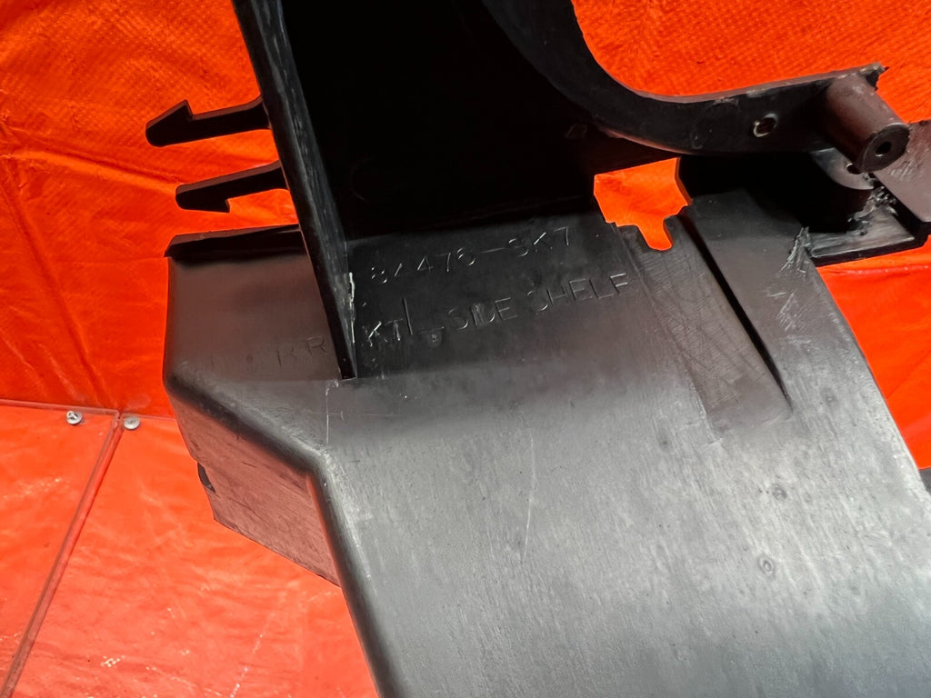 90 93 ACURA INTEGRA 2D RS   DRIVER LEFT SPEAKER SHELF BRACKET   OEM #15412