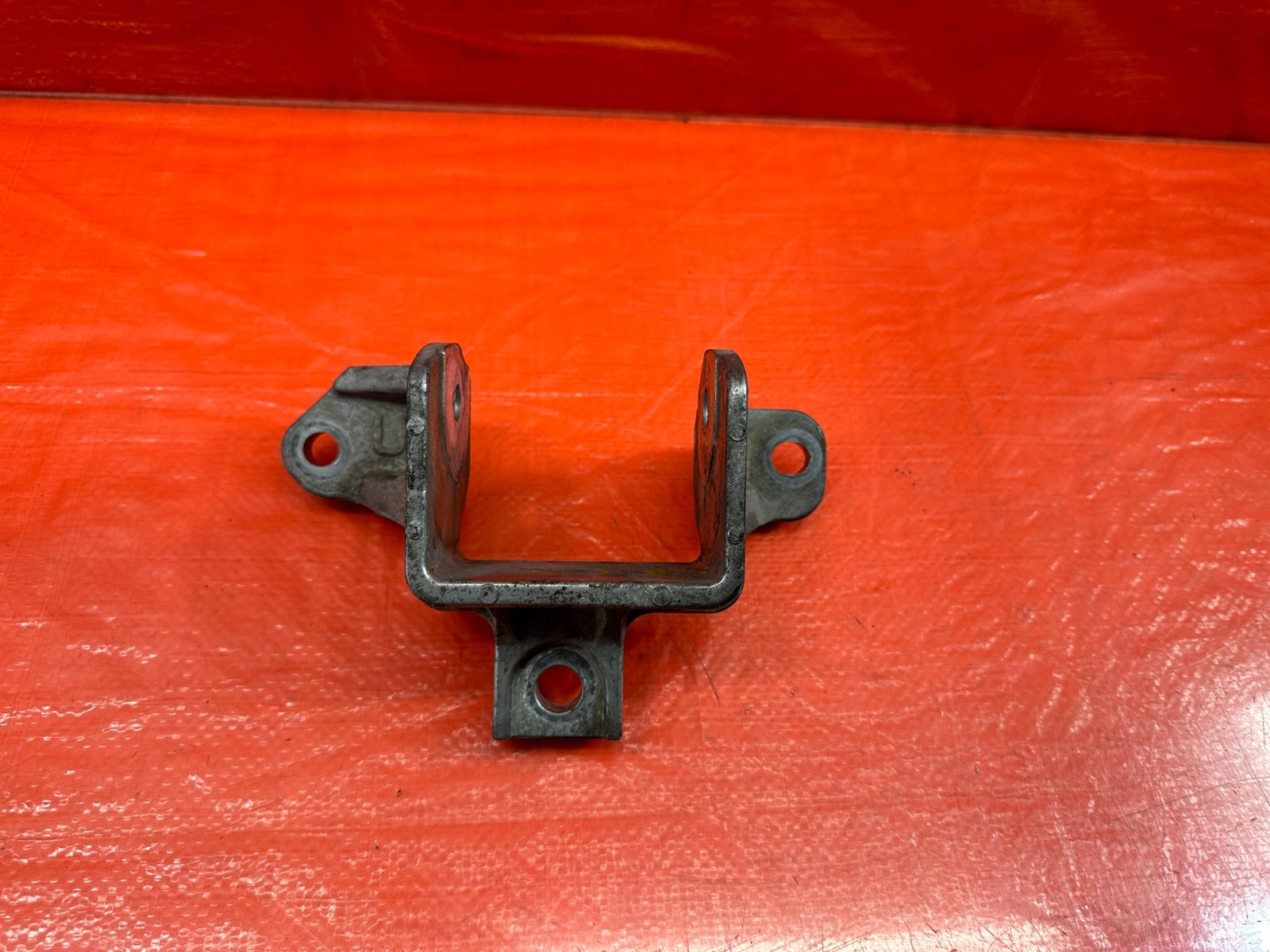 08 15 LANCER EVOLUTION X EVO 10 MR ALUMINUM AUTOMATIC TRANSMISSION BRACKET #2067