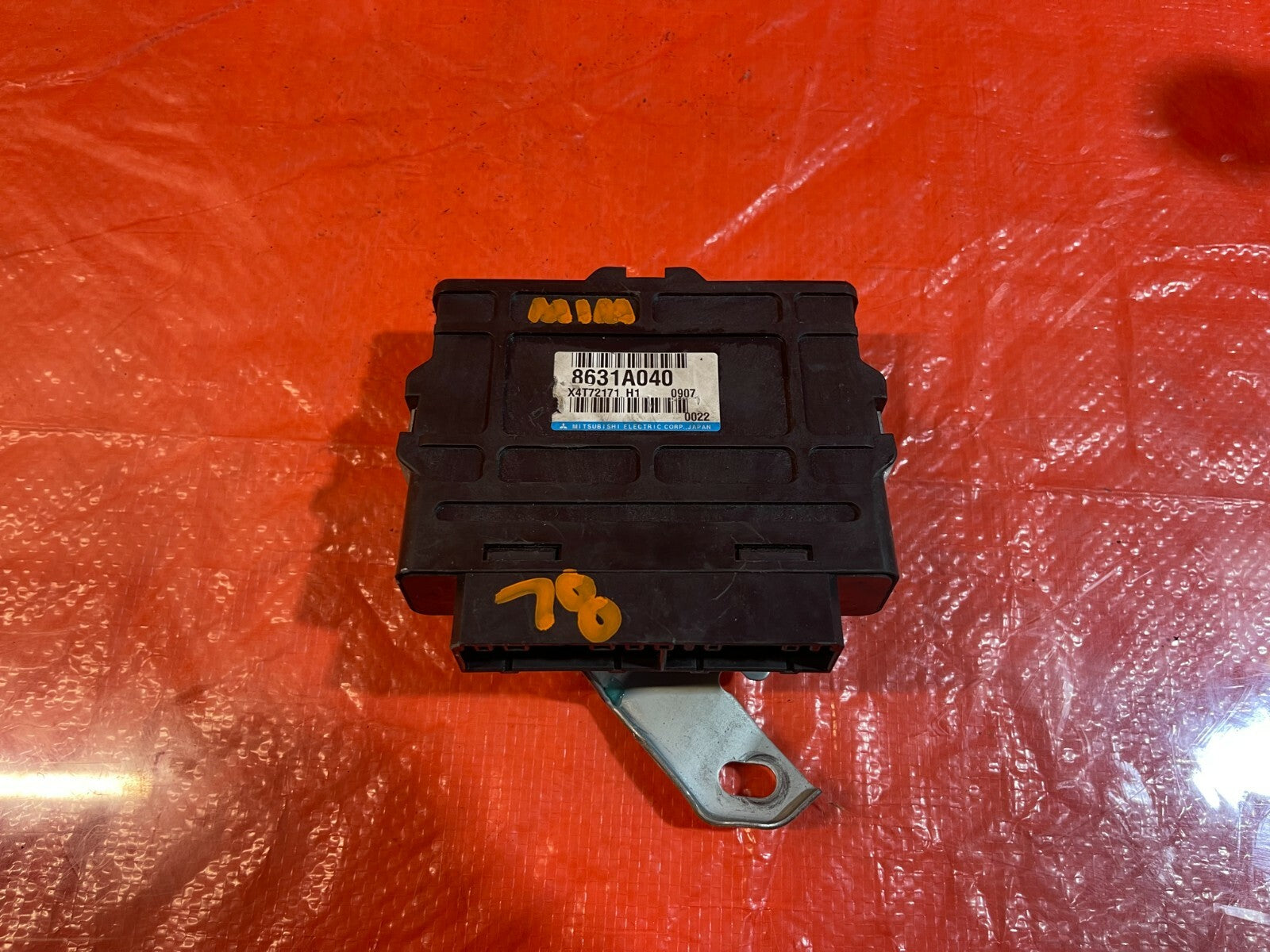 08 15 LANCER EVOLUTION EVO X 10   ACD CONTROL MODULE COMPUTER BRAIN   OEM #780