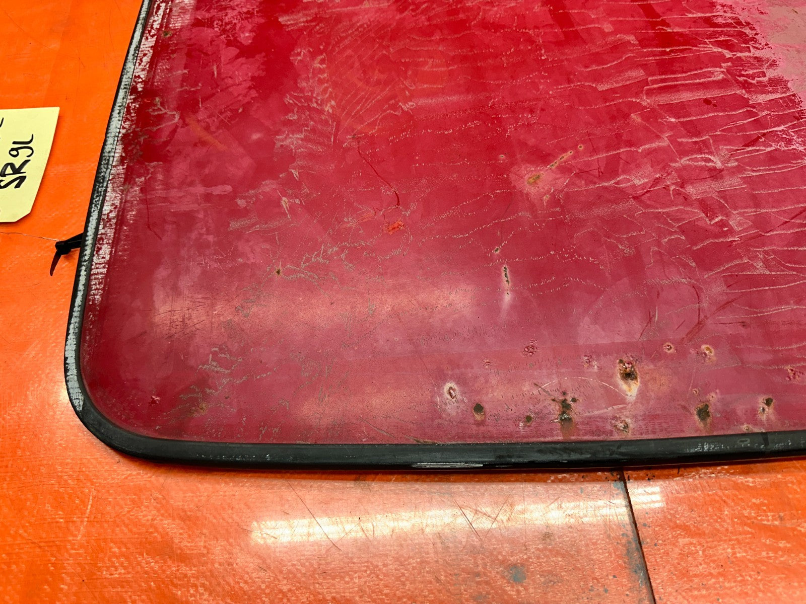 92 96 HONDA PRELUDE 2D SUNROOF MOONROOF GLASS INSERT PANEL ASSEMBLY OEM #3327