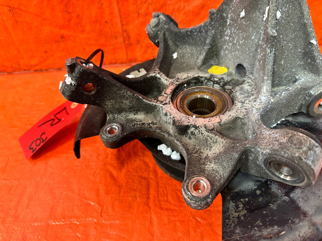 09 11 MAZDA RX8 RX 8 DRIVER LEFT REAR SPINDLE KNUCKLE HUB OEM FACTORY #303 14