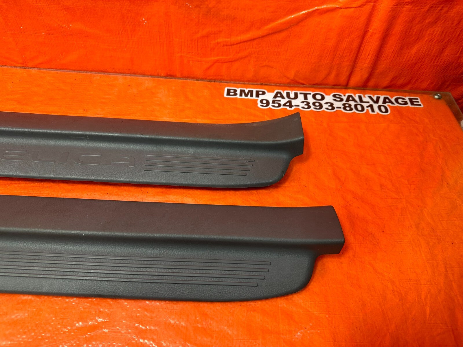 00 05 TOYOTA CELICA   DOOR SILL SCUFF PLATE FLOOR PILLAR SET LEFT RIGHT OEM #2501