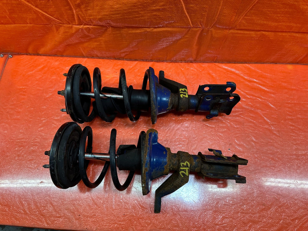 02 05 HONDA CIVIC SI EP3 HATCH   FRONT SHOCKS & SPRINGS LEFT & RIGHT FACTORY 2138