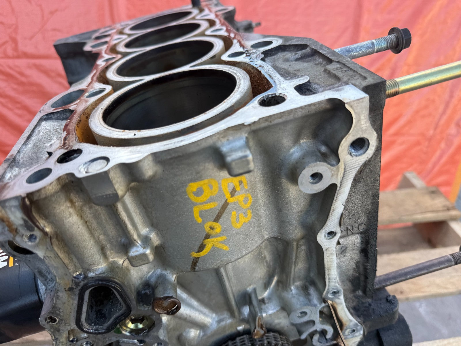 02 06 ACURA RSX BASE 02 05 EP3   K20A3   COMPLETE SHORT BLOCK ENGINE   OEM K2011
