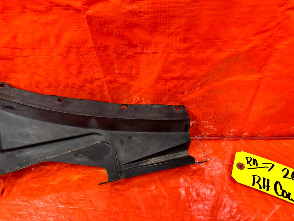 90 95 MAZDA MX 5 MIATA   RIGHT WIPER COWL TRIM BAFFLE   OEM FACTORY #2675