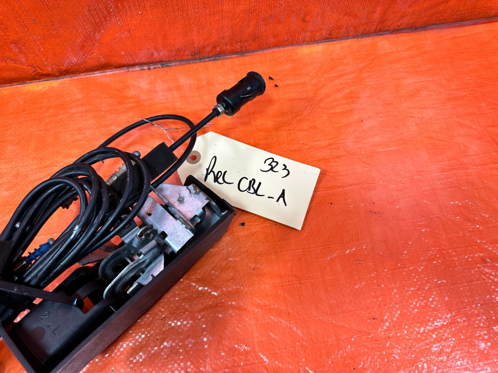 97 01 HONDA PRELUDE   TRUNK & GASOLINE GAS FUEL RELEASE CABLE WIRE   OEM #3238
