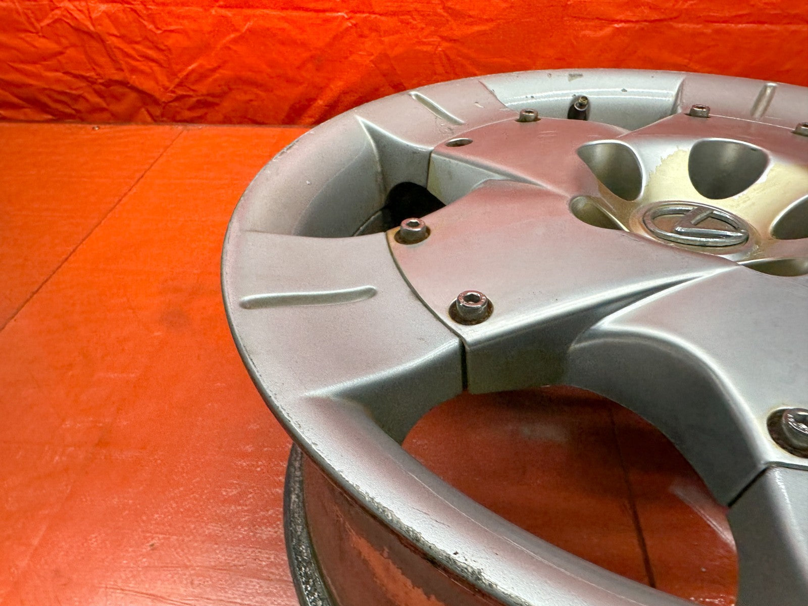 02 10 LEXUS SC430 18" 5 SPOKE DISH ALLOY WHEEL RIM 18x8 OEM9