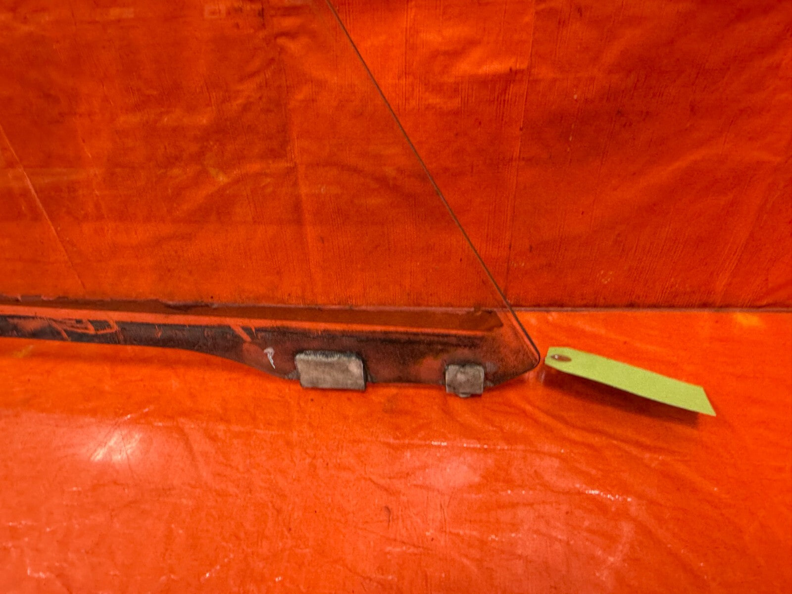 94 97 HONDA DEL SOL   DOOR GLASS WINDOW   PASSENGER RIGHT SIDE   OEM #2942