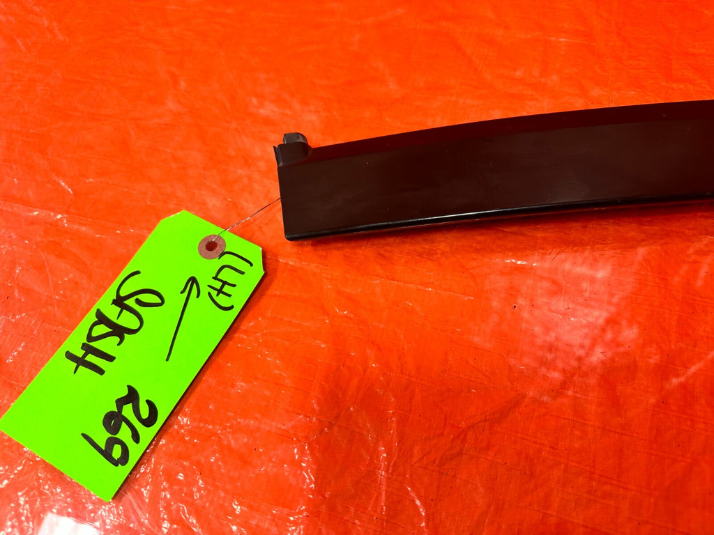 12 15 HONDA CIVIC SI 2D COUPE   DRIVER LEFT FRONT DOOR SASH TRIM MOLDING OEM 2697