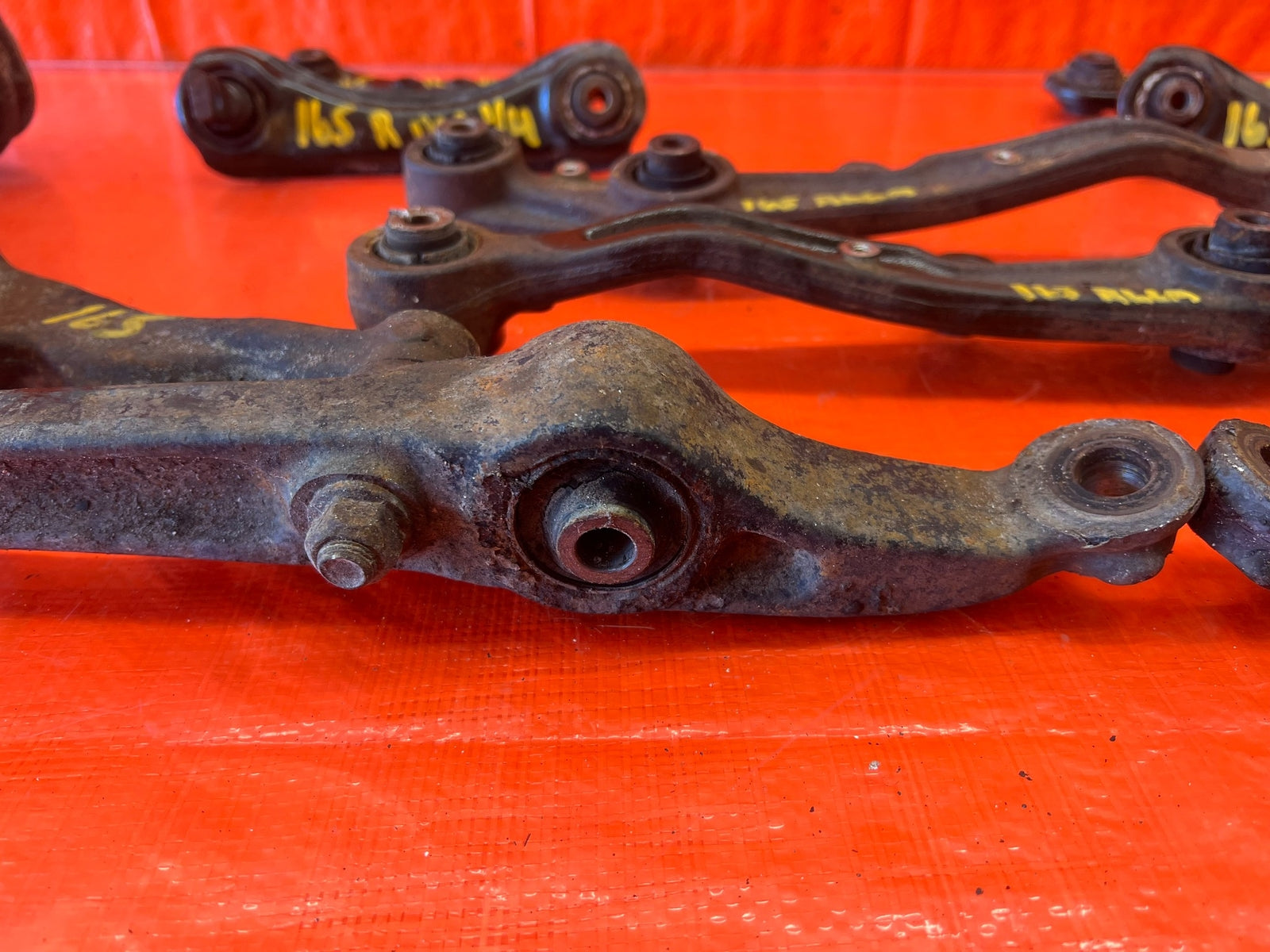 94 01 ACURA INTEGRA FULL CONTROL ARM SET UPPER LOWER FRONT REAR LEFT RIGHT ARMS17