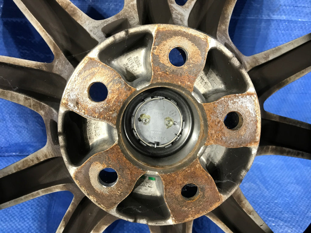 OEM 2014 14 NISSAN GT R SKYLINE REAR WHEEL RIM 20 X 10.5 +25 5X114.3 8