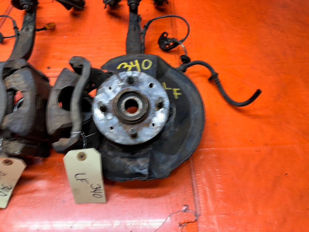 94-01 ACURA INTEGRA FRONT BIG BRAKE SPINDLES KNUCKLES HUB CONVERSION PAIR #3406