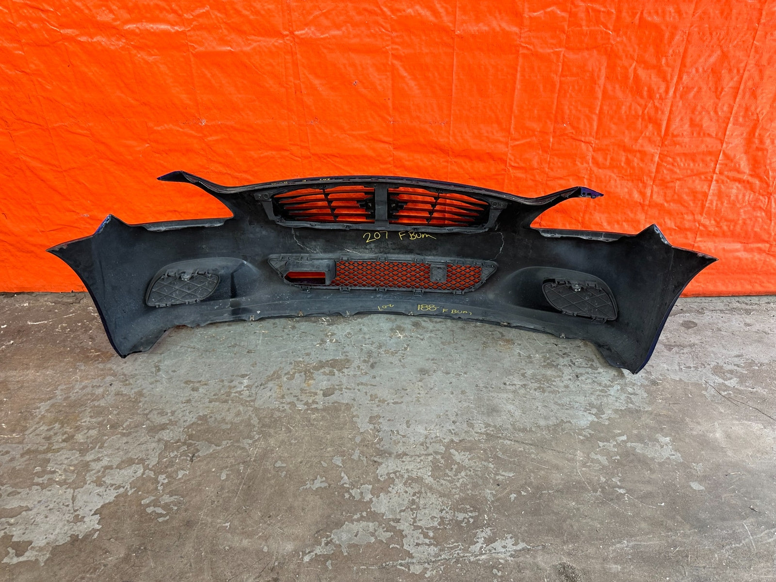 08 15 INFINITI G37 & Q60 COUPE SPORT MODEL   FRONT BUMPER W/ ALL GRILLES OEM 20719
