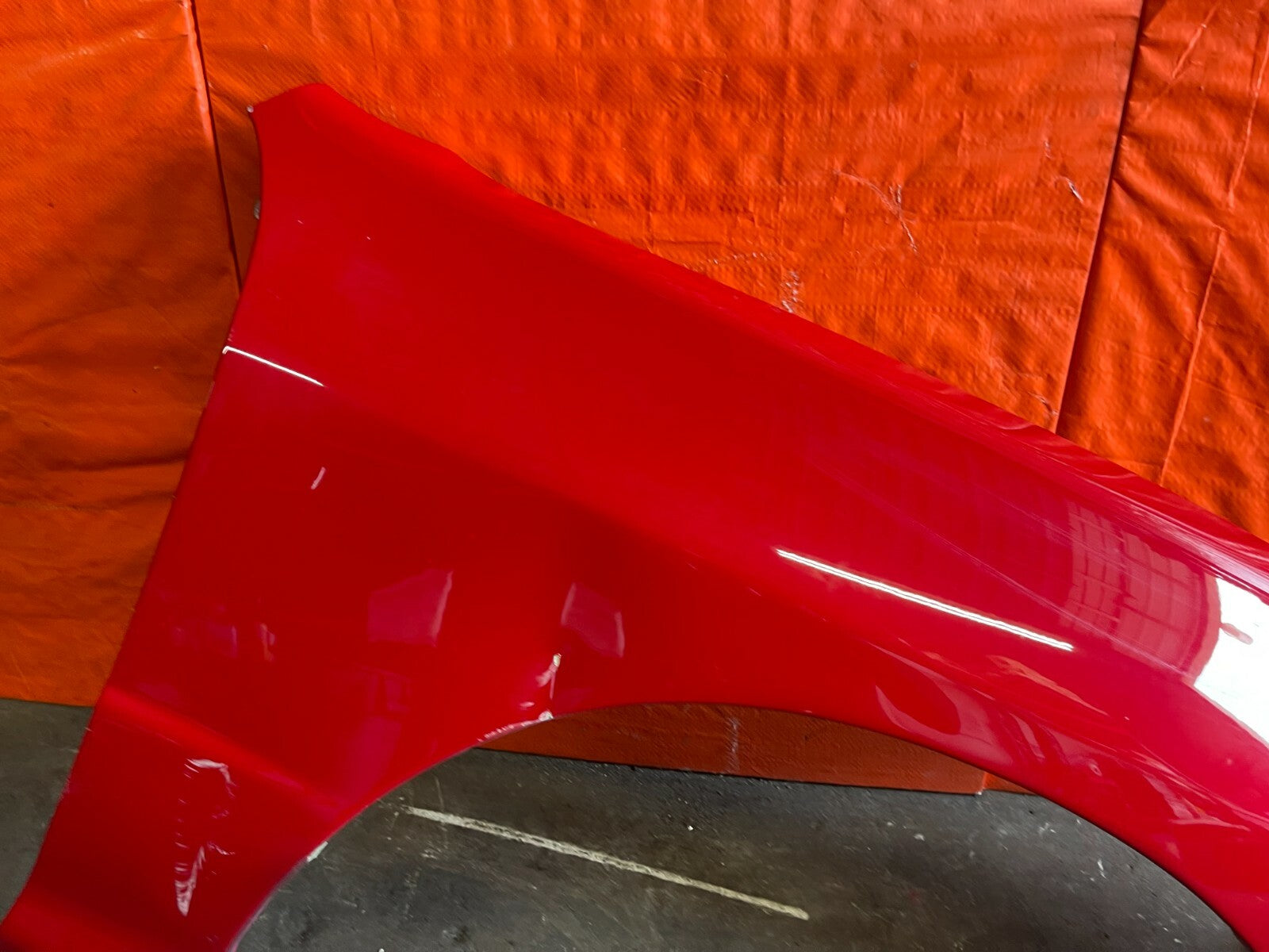 94 01 ACURA INTEGRA 2 & 4 DOOR PASSENGER RIGHT FENDER RED COLOR   OEM FACTORY5