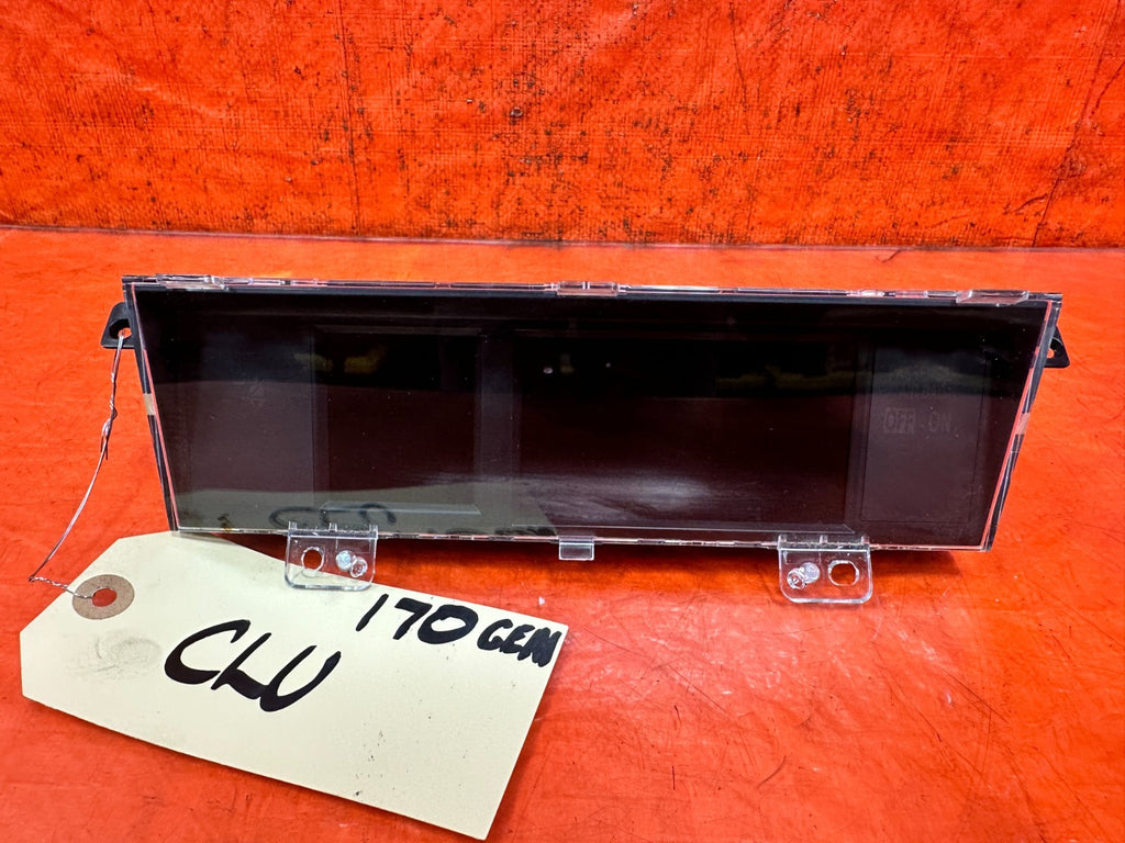 2017 SUBARU WRX STI   DASHBOARD INFORMATION DISPLAY SCREEN INFO MONITOR OEM 1701