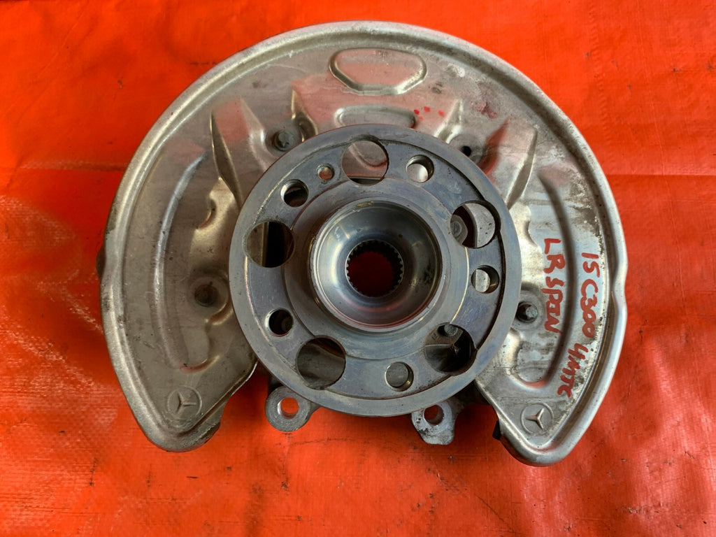 OEM 2015 MERCEDES BENZ C300 W205 4MATIC   DRIVER LEFT REAR SPINDLE KNUCKLE4