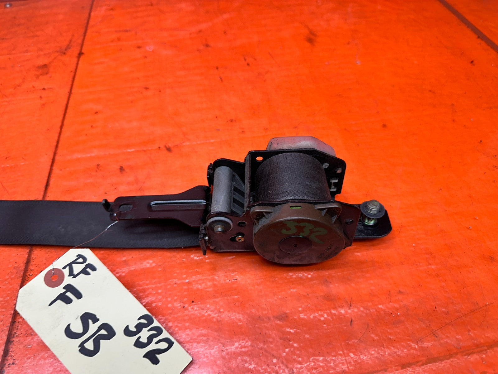 92 96 HONDA PRELUDE RIGHT FRONT SEAT BELT RETRACTOR OEM #3328