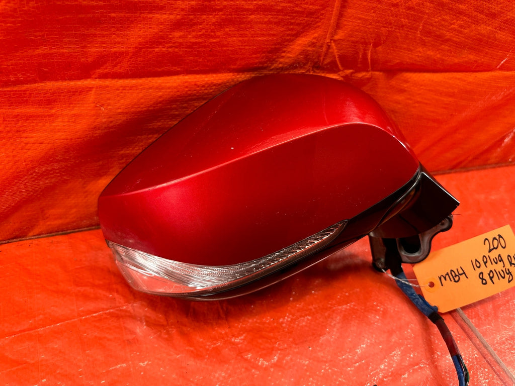17-18 INFINITI Q60 - PASSENGER RIGHT SIDE VIEW MIRROR W/ CAMERA OEM FACTORY #2004