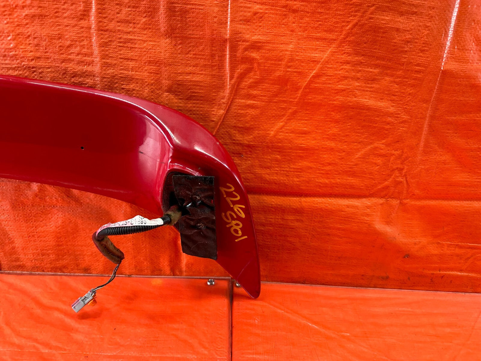 94 97 ACURA INTEGRA 2D   GS R MODEL   REAR WING SPOILER DECK LID TRIM   OEM #2268