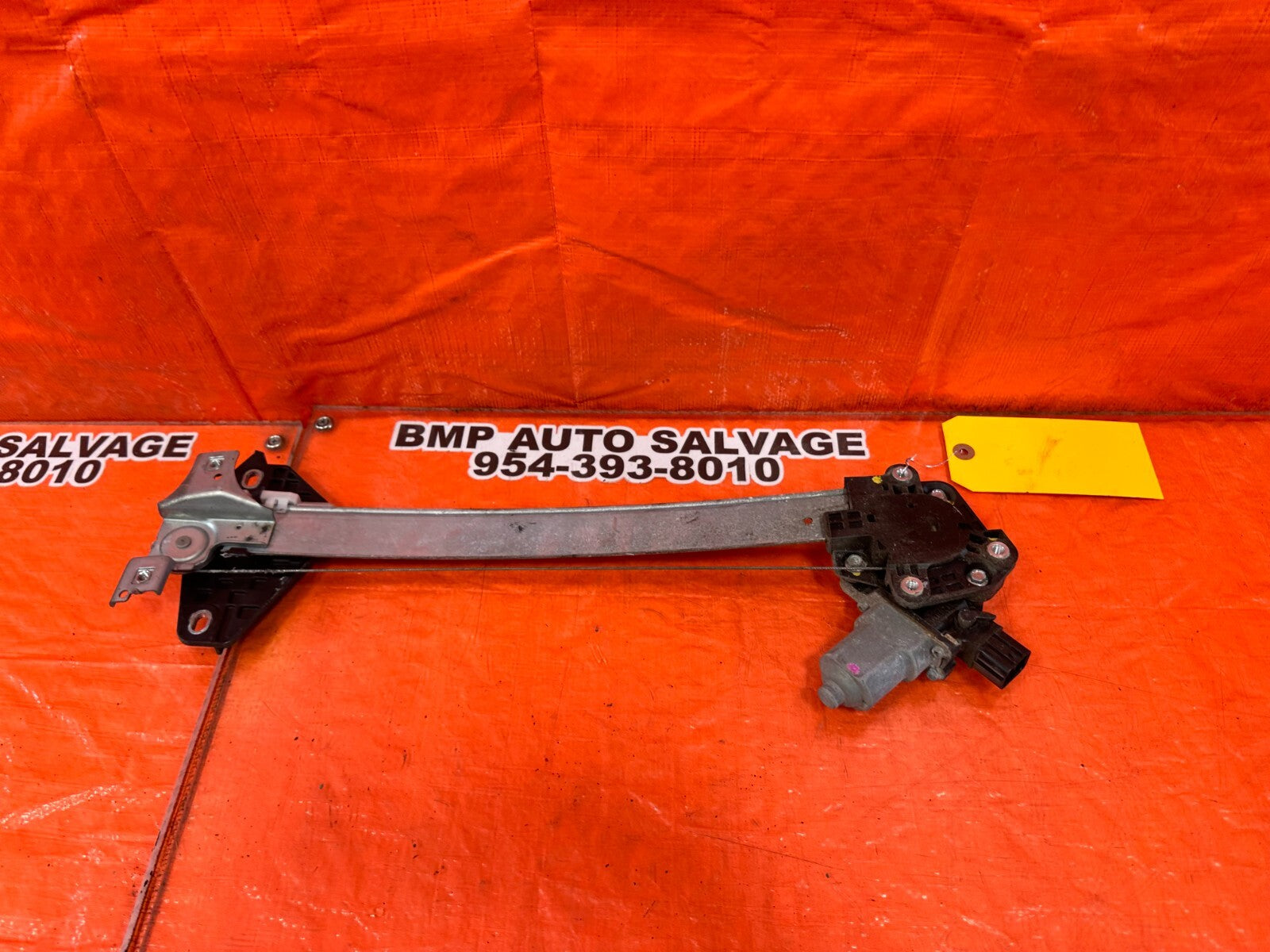 06 11 HONDA CIVIC SEDAN 4 DOOR PASSENGER RIGHT REAR WINDOW REGULATOR OEM #2608