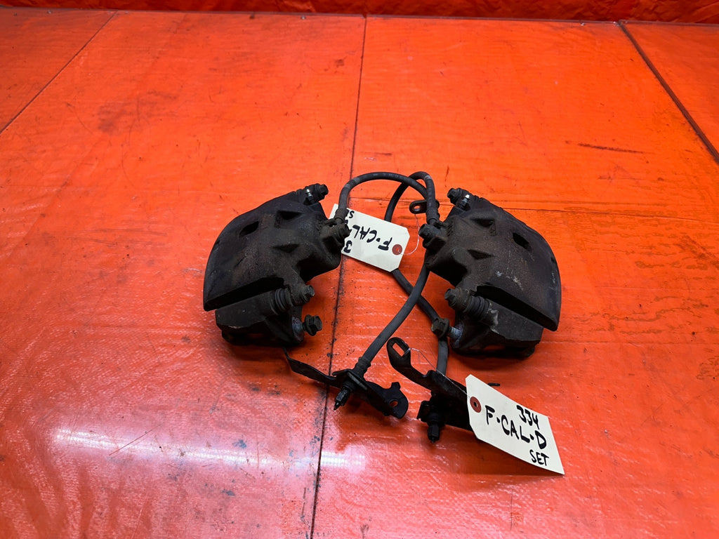 13 15 HONDA CIVIC SI 4D 2.4L FRONT LEFT RIGHT BRAKE CALIPER SET ASSEMBLY OEM 3340